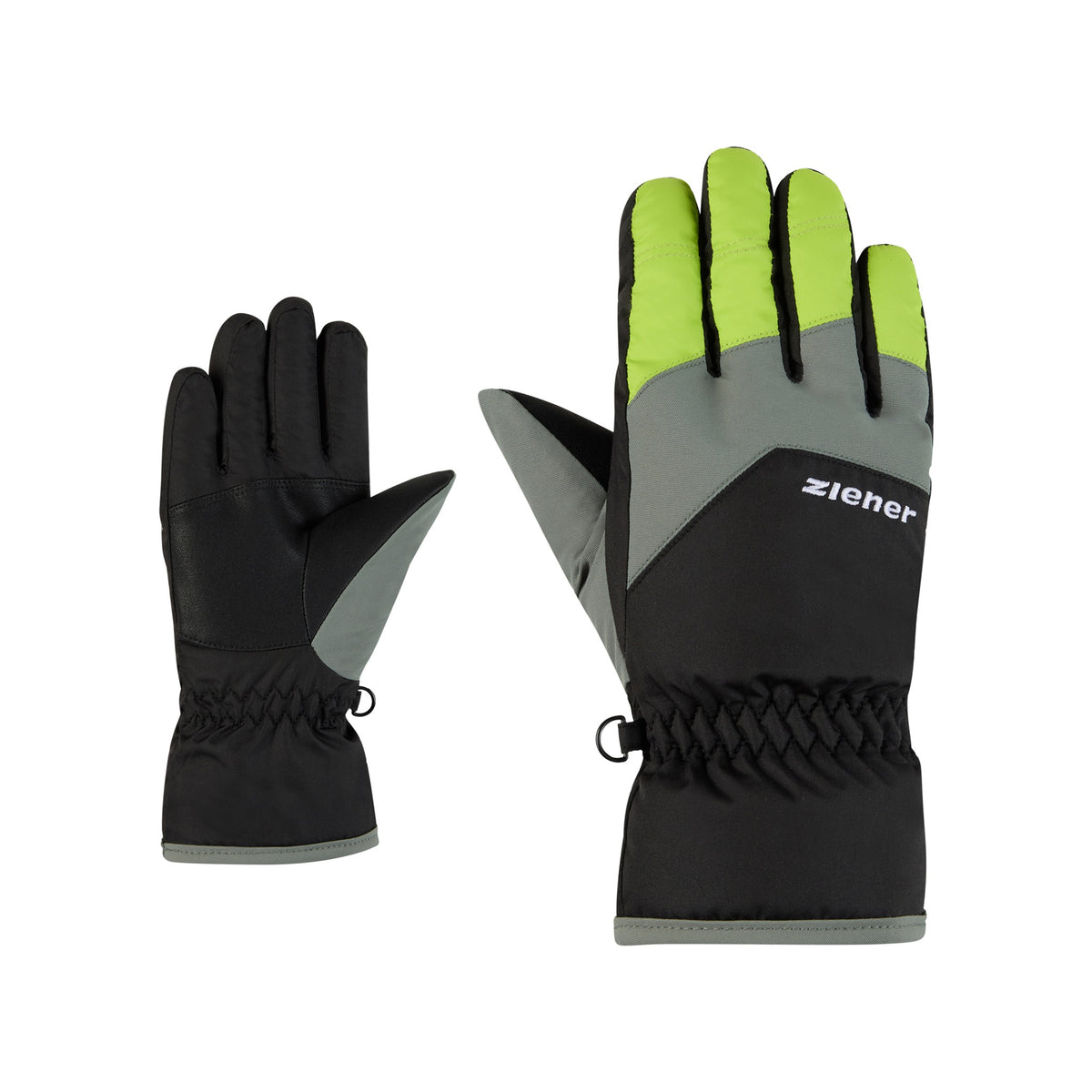black.lime green