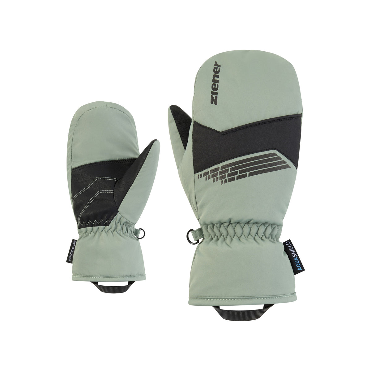 black.dusty green