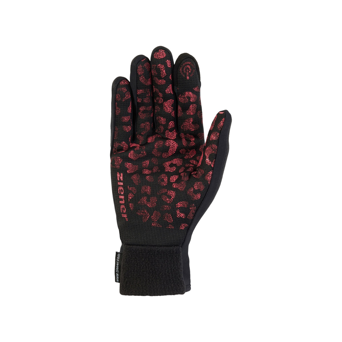 black.fiery red