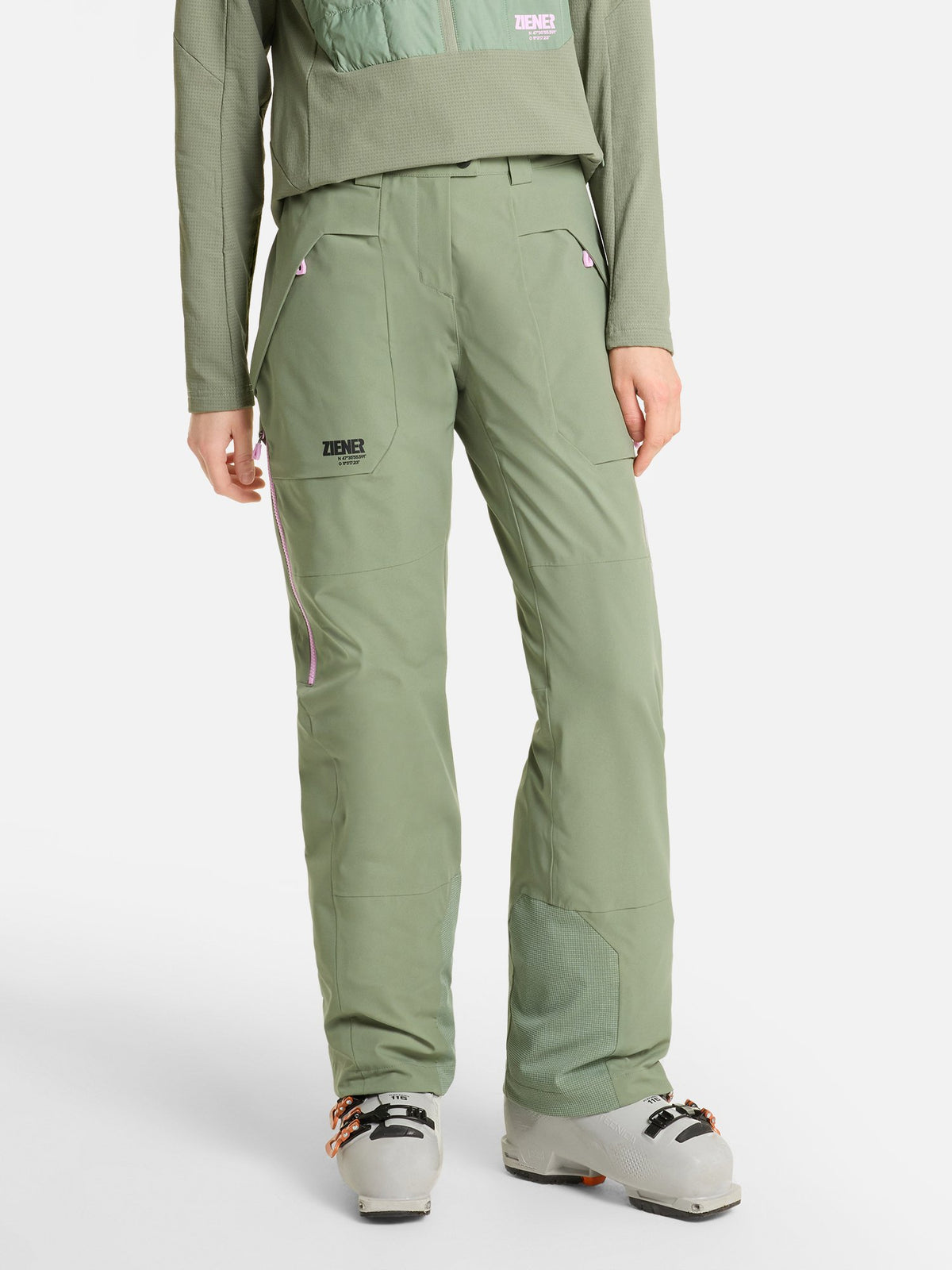 dusty green