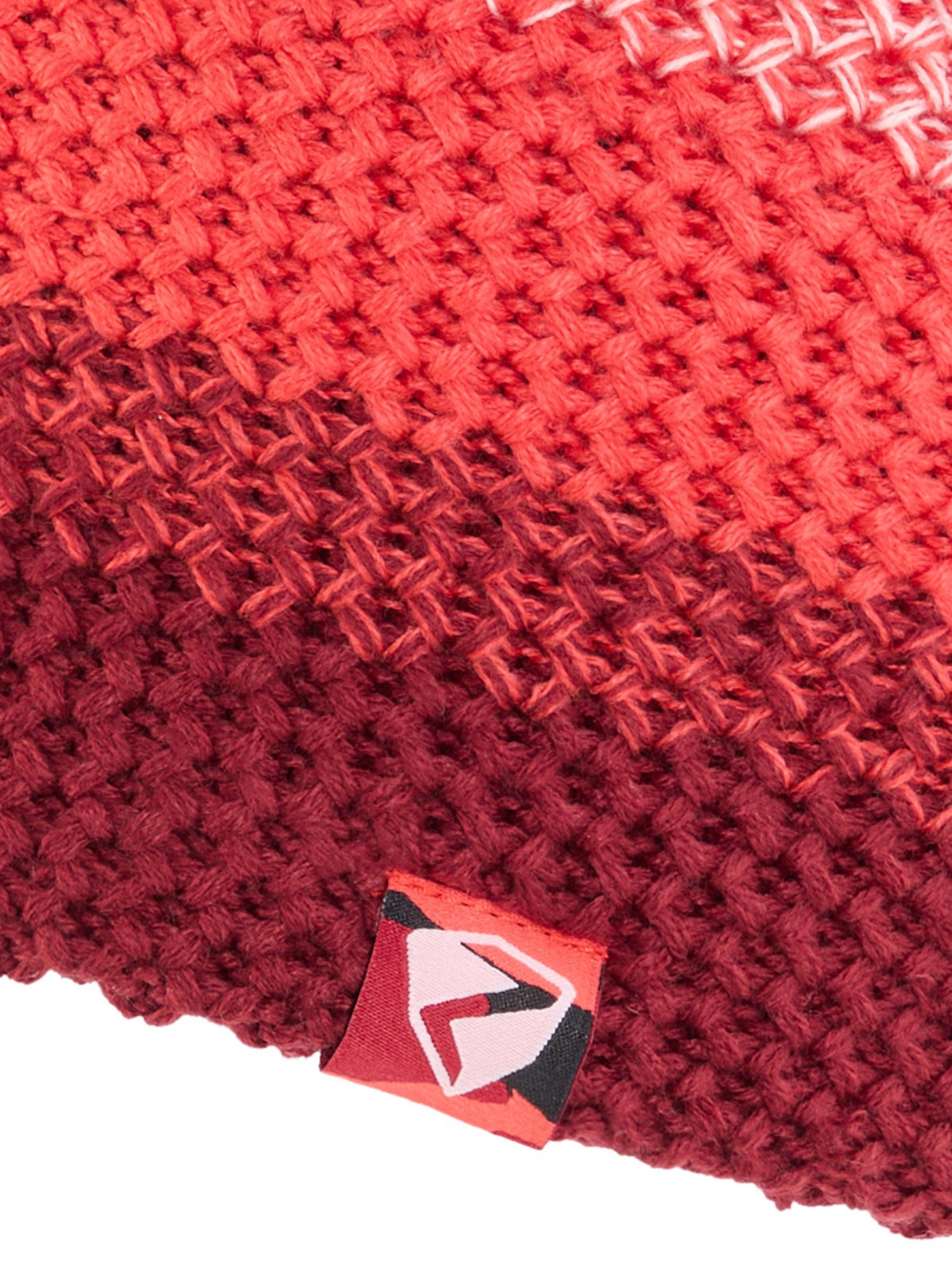 fiery red