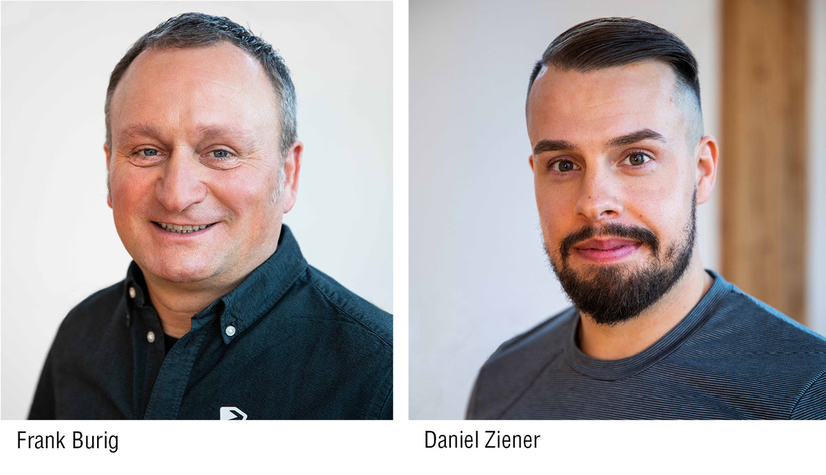 Porträts von Frank Burig und Daniel Ziener