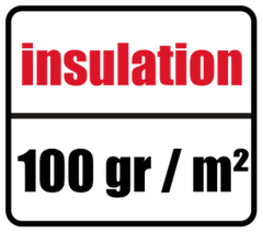 Isolierung 100 g/m²