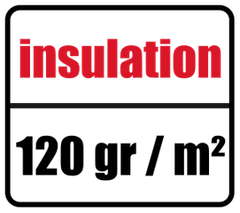 Isolierung 120 g/m²