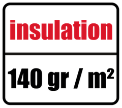 Isolierung 140 g/m²